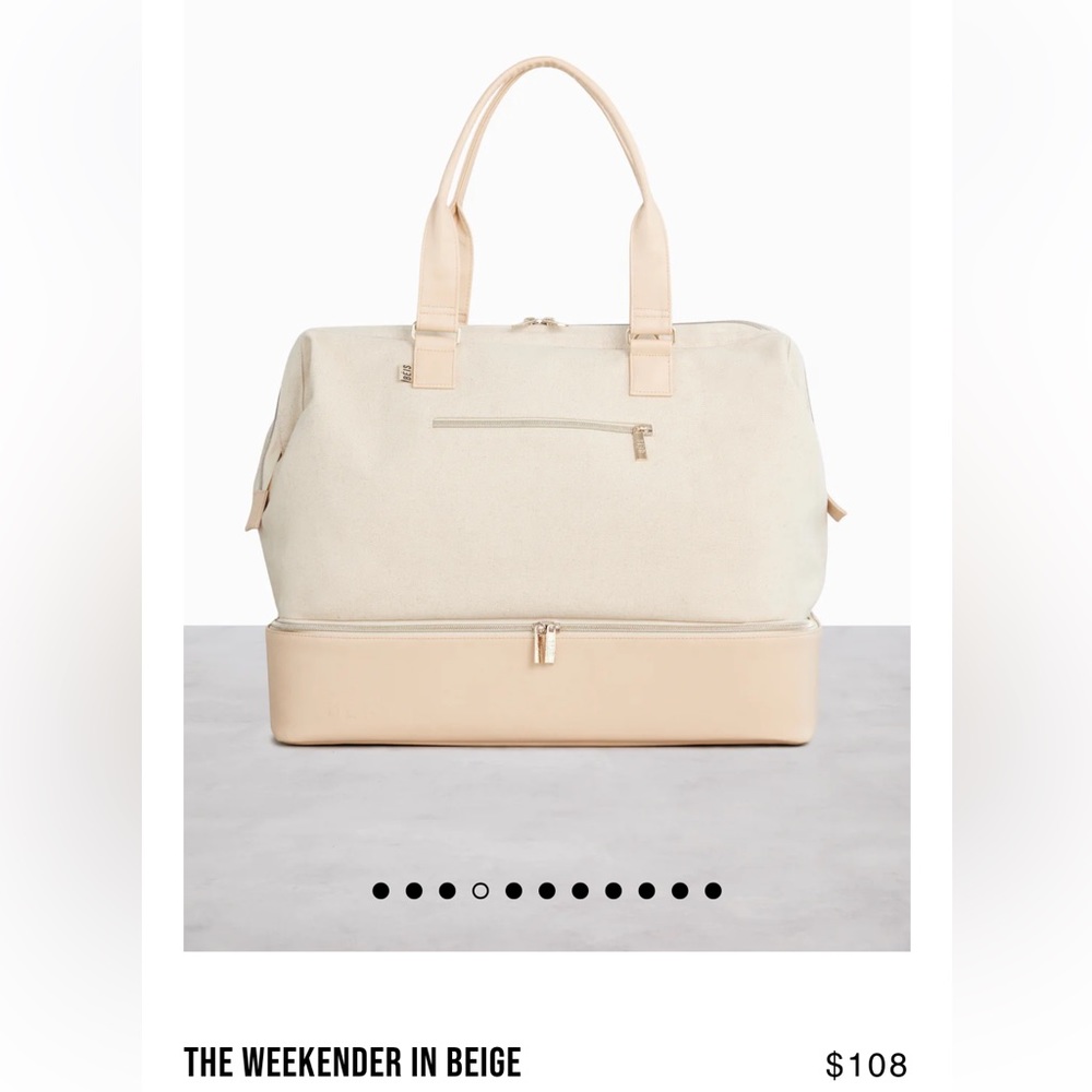 Beis Weekender in Beige